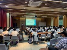 Ms. Jiang Yi hosted the event