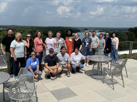 Summer 2024 PDI group at NU Burlington campus