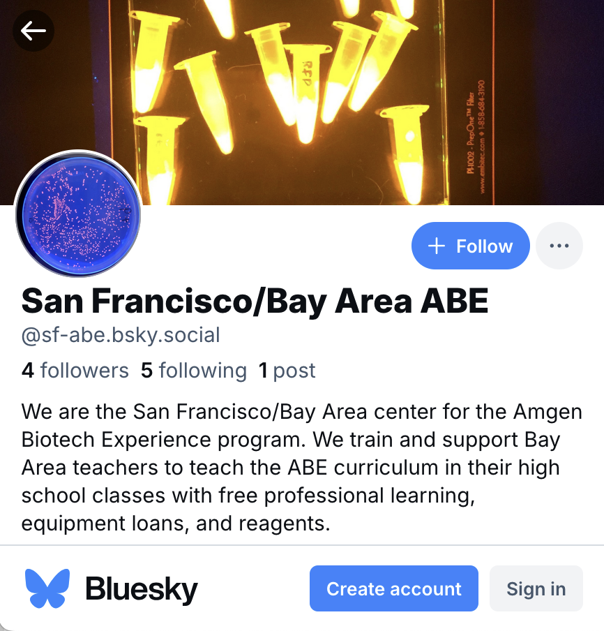 bluesky ABE SF feed