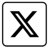 X-Twitter logo X